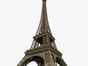 eiffel tower 3D Model