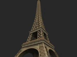 torre eiffel Modello 3D