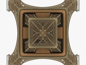 eiffel tower 3D 모델