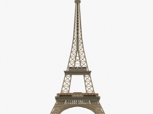 eiffel tower 3D 모델