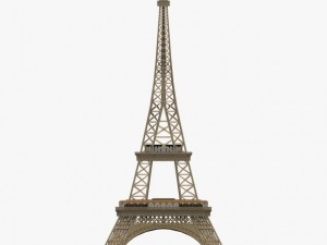 eiffel tower 3D 모델