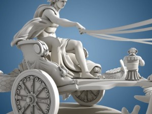 fountain of apollo 3D Model