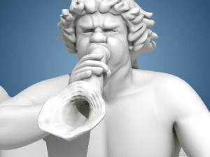 фонтан аполлона 3D Модель