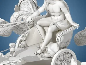фонтан аполлона 3D Модель