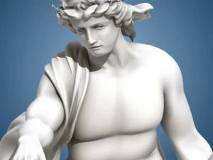 фонтан аполлона 3D Модель