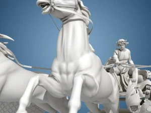 фонтан аполлона 3D Модель
