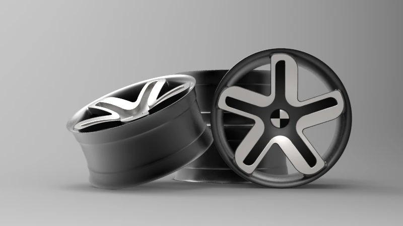 bmw wheels 3D Model .c4d .max .obj .3ds .fbx .stl .blend 