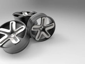 bmw wheels 3D Model
