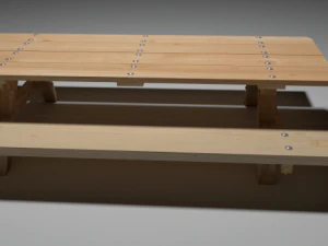 picnic table 3D Model