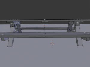 picnic table 3D Model