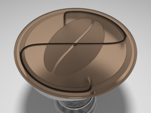 coffee shop table and chair 3D Model