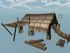 cottage for game developers 3D Model