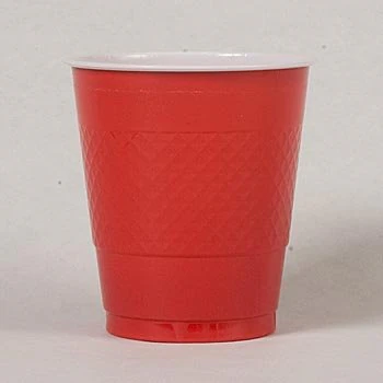 red plastic cup 3D Model .c4d .max .obj .3ds .fbx .stl .blend 