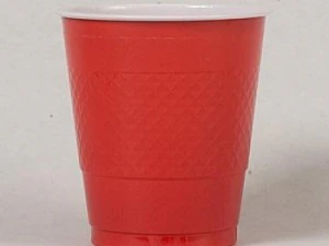 red plastic cup 3D Model