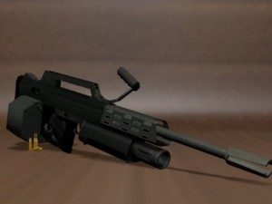 multipurpose assault rifle 3D Model