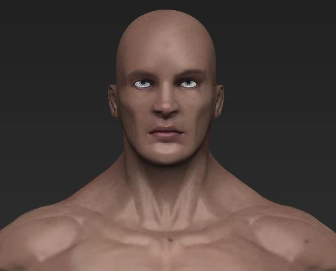 male nude 3D Model .c4d .max .obj .3ds .fbx .stl .blend