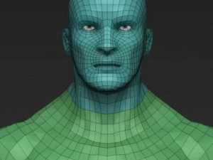male nude 3D Model