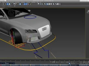 audi rs5 rigged 3D Model