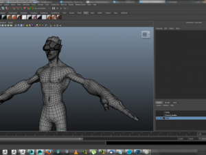 heavy hitter rigged 3D Model
