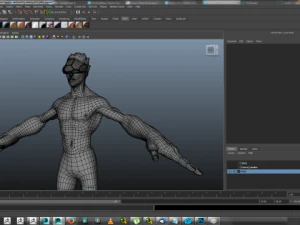 heavy hitter rigged 3D Model