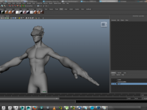heavy hitter rigged 3D Model