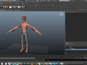 heavy hitter rigged 3D Model