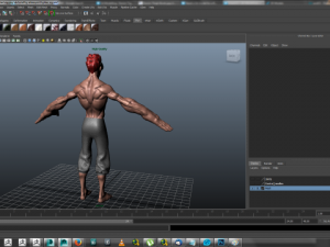 heavy hitter rigged 3D Model