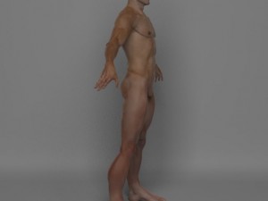 photo realistic male 3D Модель