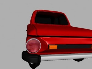 zaz 968m Modello 3D