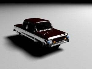zaz 968m Modello 3D