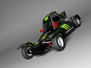 buggy d3 Modèle 3D