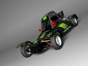 buggy d3 3D Model