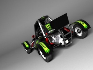 buggy d3 3D Model
