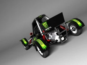 buggy d3 3D Model