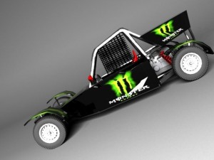 buggy d3 3D Model