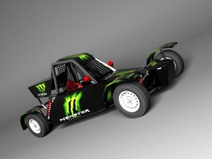 buggy d3 3D Model