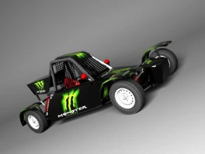 buggy d3 3D Model