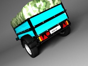 trailerhitch Modèle 3D