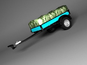trailer  hitch 3D Модель