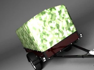 trailer  versatile 3D Model