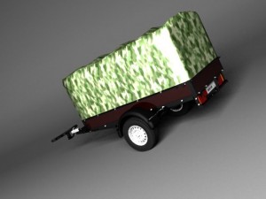 trailer  versatile Model 3D
