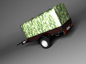 trailer  versatile 3D Model