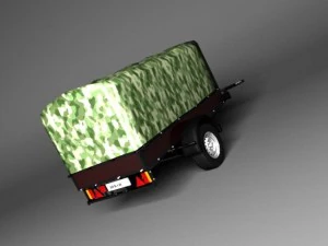 trailer  versatile 3D Model