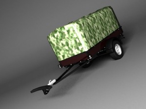 trailer  versatile Model 3D