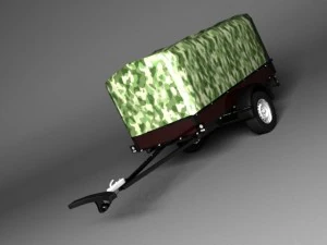 trailer  versatile 3D Model