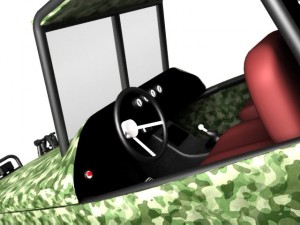 buggy arms Modèle 3D