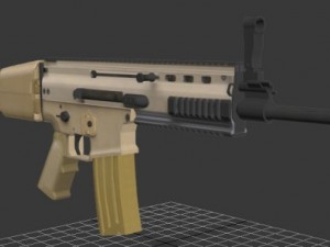 fn skar Model 3D