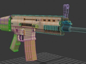 fn skar Model 3D
