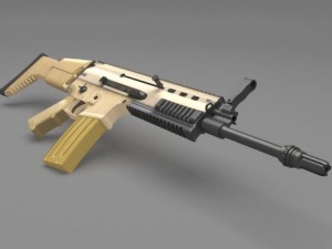 fn skar Model 3D
