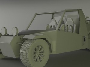 buggy car 3D Model
